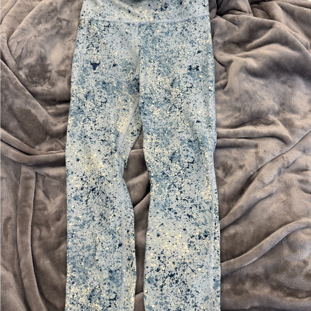 Under Armour Project Rock women’s medium Speckled Leggings